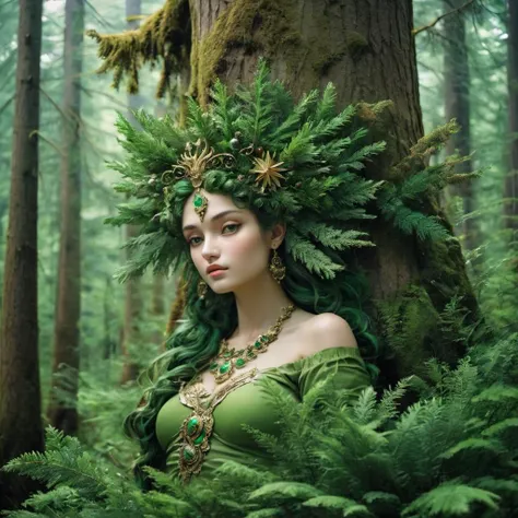 Goddess of the Evergreen Forests, photography