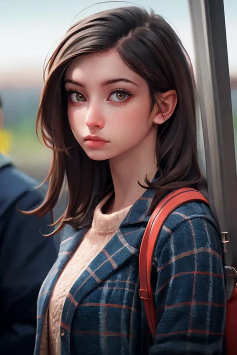 1girl, solo, portrait, commuting, subway, train, blurry_background, bokeh, chromatic_aberration, depth_of_field, female focus, photorealistic, soft colors, masterpiece, high quality, (high detailed skin:1.1)
 <lora:katelyn_nacon_lora_v02:1> kat99