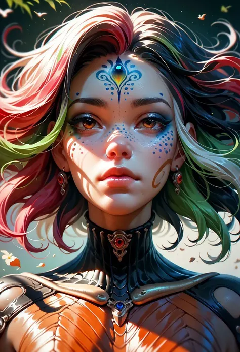 score_9, score_8_up, score_7_up,  A beautiful illustration of the mathematics of an beautiful alien, digital art, vivid colors, very detailed face, neck covering, atmospheric perspective,  deep shadows, inner glow, bright highlights,