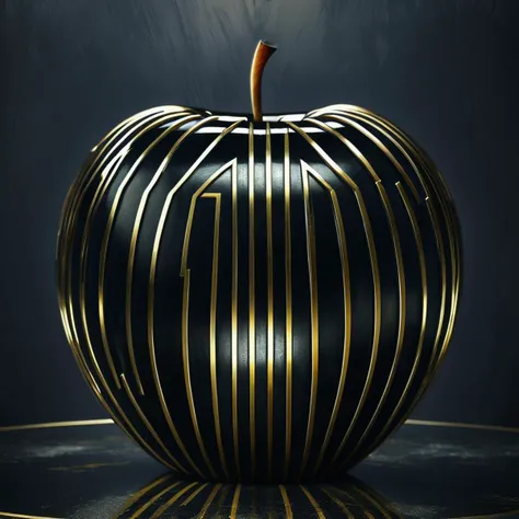 masterpiece,high resolution,
 ,<lora:art_deco-v4-xl-8:0.8>,
artdeco_v4,apple,3d,art deco,fruit focus,gold and black,