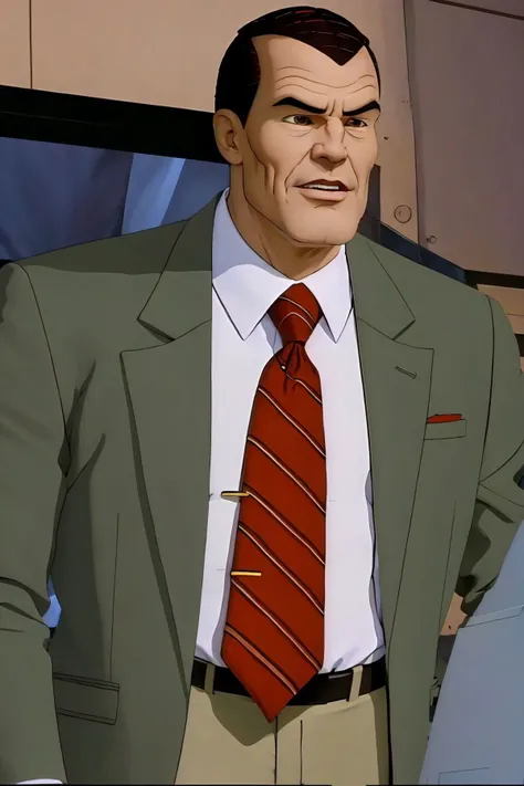 norman osborn, formal suit, necktie <lora:Norman Osborn_v1:1>