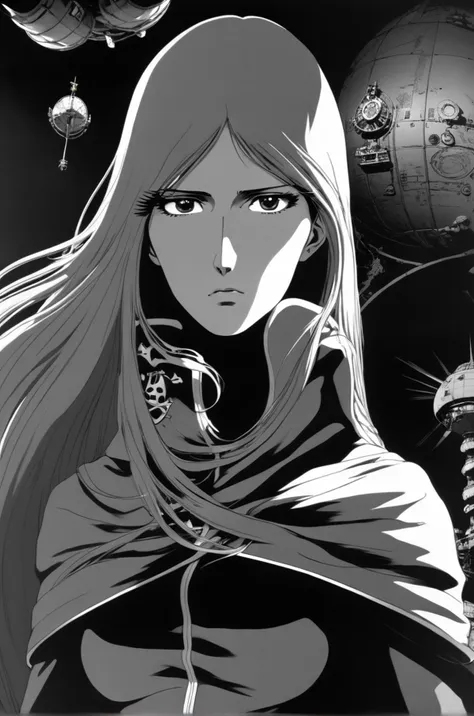 SDXL Esmeralda from Captain Harlock