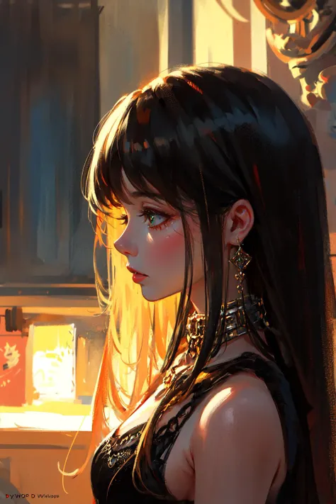 (side view,medium close-up:1.3),(best illustration,perfect ratio:1.3),natural lighting, soft lighting, sunlight, HDR (High Dynamic Range), Maximum Clarity And Sharpness, Multi-Layered Textures, emphasis lines,
best quality, masterpiece,
 <lora:wlpstyl:0.8>...