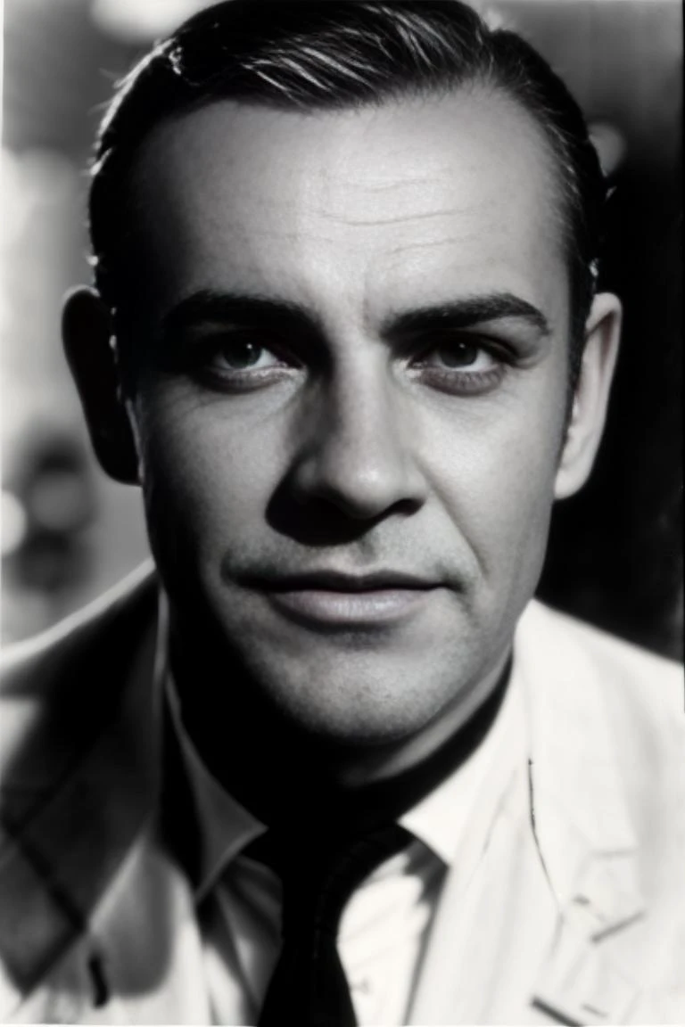 man, portrait of seanconnery as james bond, low key, dark, beautiful face, <lora:SeanConnery_SD1.5_V1:1>, <lora:LowRa:0.5>