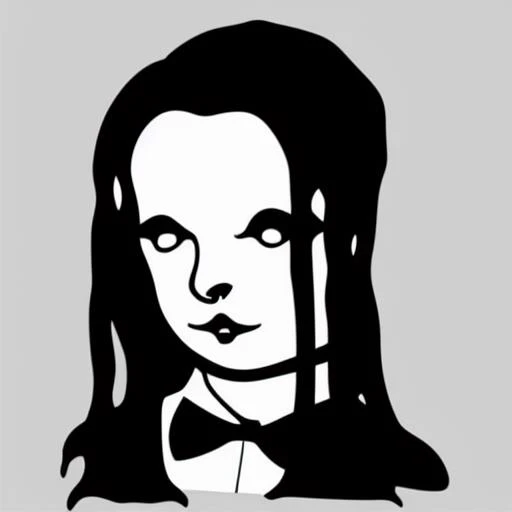 Wednesday Addams, old_memes style <lora:old_memes:1>