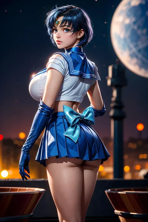 (ultra realistic,32k, masterpiece:1.2),(high detailed skin:1.1),( high quality:1.1),
<lora:EPsmSailorMercury:0.7>EPsmSailorMercury, short hair, blue hair, (blue eyes:0.5), skirt, white gloves, tiara, choker, pleated skirt, blue skirt, gloves, circlet, blue...