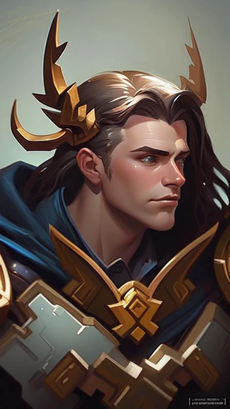 Closeup of Reinhardt from Overwatch, D&D, fantasy, intricate, elegant, highly detailed, digital painting, artstation, concept art, matte, sharp focus, illustration, hearthstone, art by Artgerm and Greg Rutkowski and Alphonse Mucha