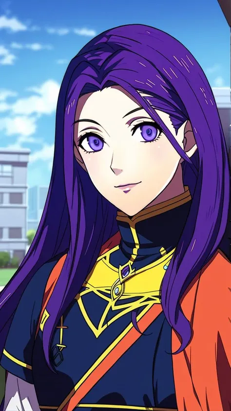 masterpiece, best quality,
vivid colors,
1girl, (solo)
("       ")
purple hair,
blue eyes
""
modern clothes
"  "
"                       "  
<lora:FE16-Style LoCon v2:1> fire emblem,FE16, FE16-STYLE,FIRE EMBLEM THREE HOUSES,