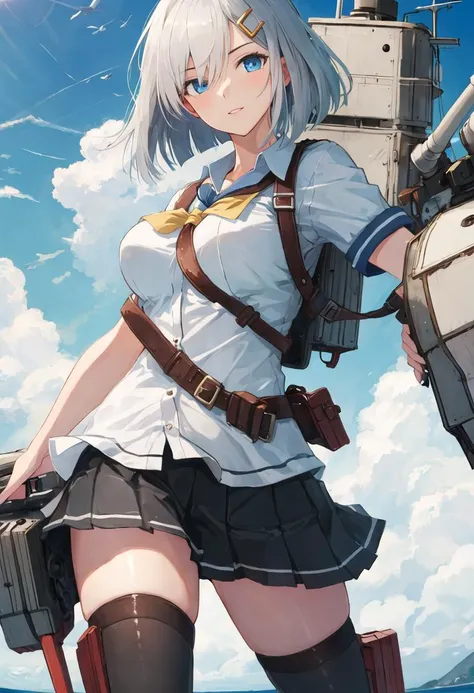 {safe:1.10}, best quality, masterpiece, highres, solo, {hamakaze_kantaicollection:0.90}