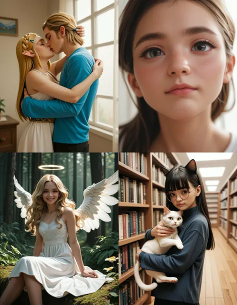 https://civitai.com/articles/5300 ___ All images: score_9, score_8_up, score_7_up ___ 1st image: 1girl, 1boy, Princess_Zelda, (The_Legend_of_Zelda:_Breath_of_the_Wild), standing, kiss, hug, closed_eyes ___ 2nd image: 1girl, zoom on face, cute, lovely, clos...