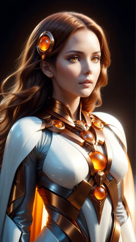 <lora:TransformersStyleXL:1>TransformersStyle Orange Brown Style-GravityMagic, portrait, solo, (full body:0.6), looking away, detailed background, detailed face, (<lora:FragRealityTech:0.6>,  scifi, fragrealitytech theme:1.1),  oracle,  (glowing eyes:1.1),...