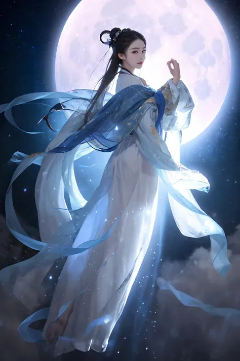 嫦娥 Chang'e | 中国风服饰 | Chinese Mid-Autumn Festival