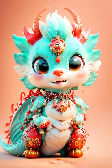 Cute Chinese Dragon | 可爱中国龙 | 新春龙年贺年