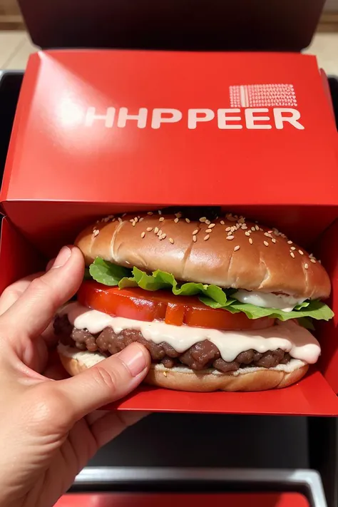 A really tasty Whopper