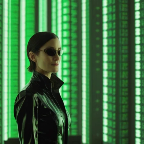 cinematic film still of  <lora:The Matrix Style:1>
encryption, codes, Machines 1girl, solo, standing, glowing, nature, scenery, green theme The Matrix Style, shallow depth of field, vignette, highly detailed, high budget, bokeh, cinemascope, moody, epic, g...