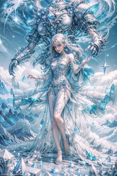 (masterpiece, top quality, best, official art, beautiful and aesthetic, long exposure:1.2),  luminous trails,  fluid movement, captivating patterns, creative experimentation, visual chaos, <lora:add_detail:1>, 
1 girl,moyou,adult (elven:0.7) girl, light bl...