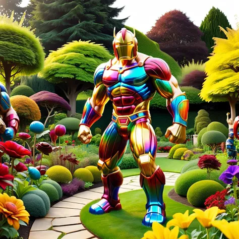 superhero called Trojan man ral-mytfrst  epic garden scenery panoramic photograph <lora:add-detail-xl:0.8> <lora:DonMSp3ctr4lXL:0.8> DonMSp3ctr4lXL <lora:LORA_XenoDetailer_v3:0.8> <lora:more_details:0.8>