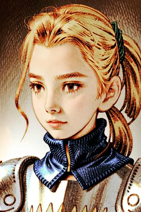 <lora:fftstyle_v1.8_Av3_&_NAI_merged:1>1girl, blonde hair, armor, breastplate, portrait, ponytail