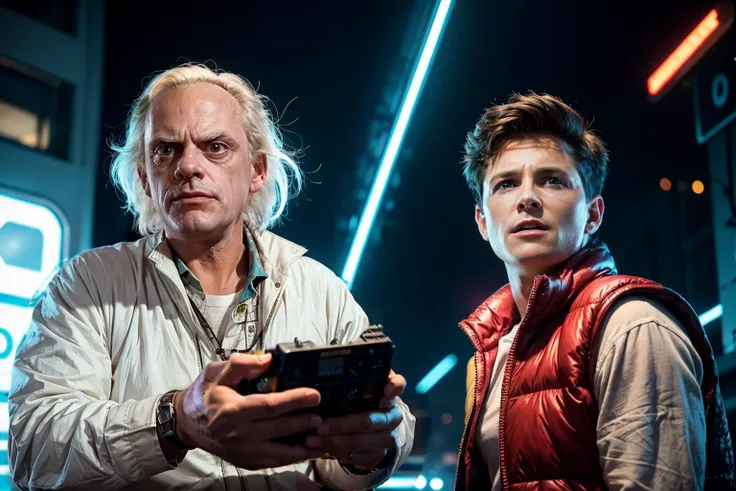 Doc Brown from "Back to the Future" (1985)