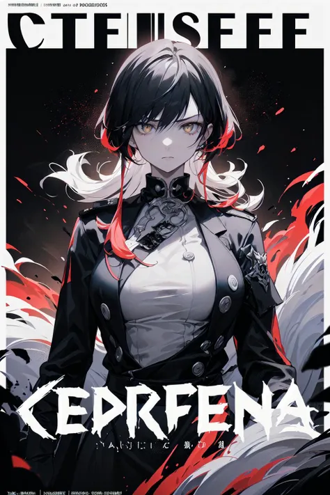 a poster for the anime series cerepenia