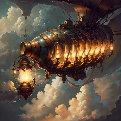 <lora:GasLampFantasyAI:.9>  GasLampFantasyAI
dirigible, clouds , detailed, intricate