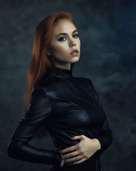 Beauty photo, upper body shot,
<lora:DollyLittle_SDXL_v1.2-000014:1>, ohwx woman
female in a dark theme
wearing a black blouse
in style of
Anna Devs and Daniel Rueda     Dream-like, Surreal     Medium format, natural light    Surreal, atmospheric, evocativ...