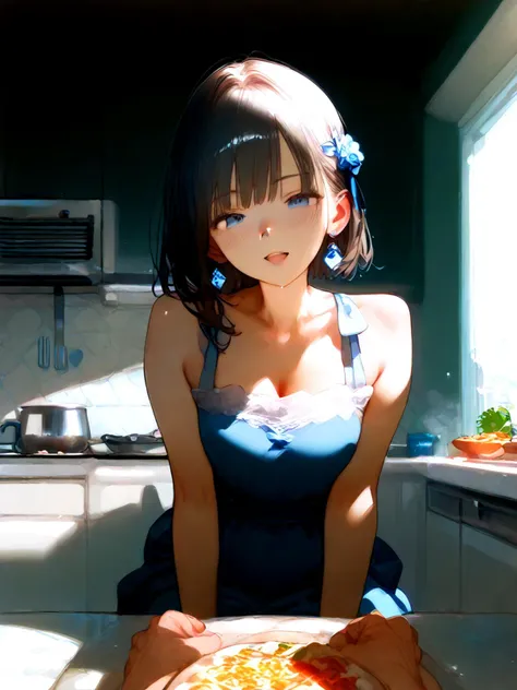 score_9, score_8_up, score_7_up, source_anime, break Ultra detailed, pretty sexy 1girl, 1boy,
Kitchen Island, On a kitchen island, the woman sits or lies back, with 1boy entering from the front, great for a spontaneous and playful setting.,
<lora:detailed_...