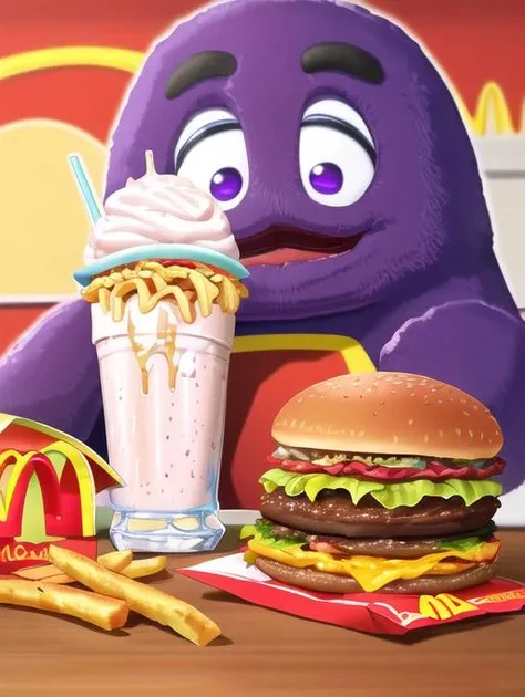 UnOfficial Grimace - McDonald's