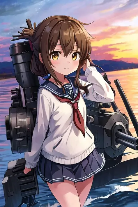 masterpiece, best quality,ultra detail, <lora:anmnr01:0.3>  <lora:add_detail:0.5>,<lora:GoodHands-vanilla:0.8>petite, inazuma_kantaicollection <lora:inazuma_kantaicollection:0.7>,outdoor