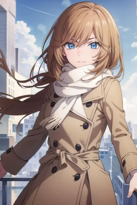 kyoukokouda, <lora:kyoukokouda-lora-nochekaiser:1>,
kyouko kouda, long hair, blue eyes, brown hair,
BREAK coat, scarf, white scarf,
BREAK looking at viewer, full body,
BREAK outdoors,
BREAK <lyco:GoodHands-beta2:1>, (masterpiece:1.2), best quality, high re...