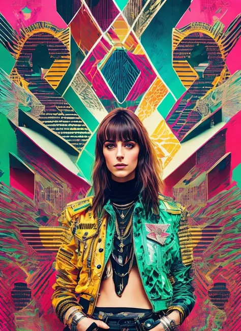 a stunning intricate full color portrait of a beautiful woman,
wearing a swpunk jacket,
epic character composition,
by ilya kuvs...