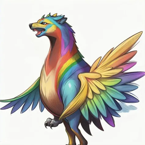 planetarium, body paint, parrot, <lora:RainbowPencilRockAI:0.7> RainbowPencilRockAI,