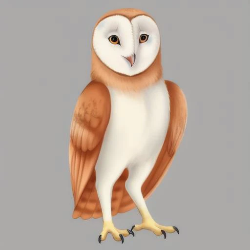 <lora:gahoole:0.5> owl, male, best quality, masterpiece, barn owl, full body, soren