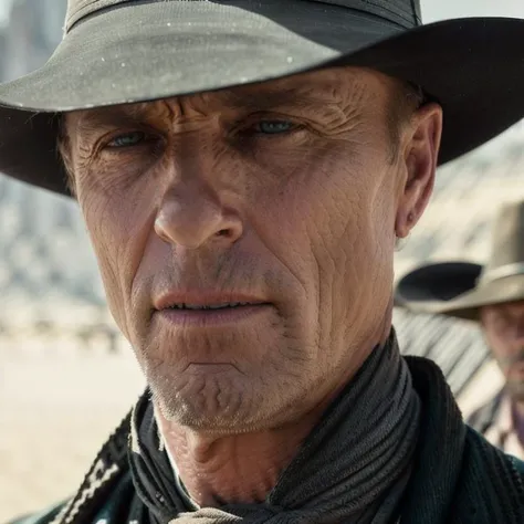 The Man in Black from "Westworld" (2016)