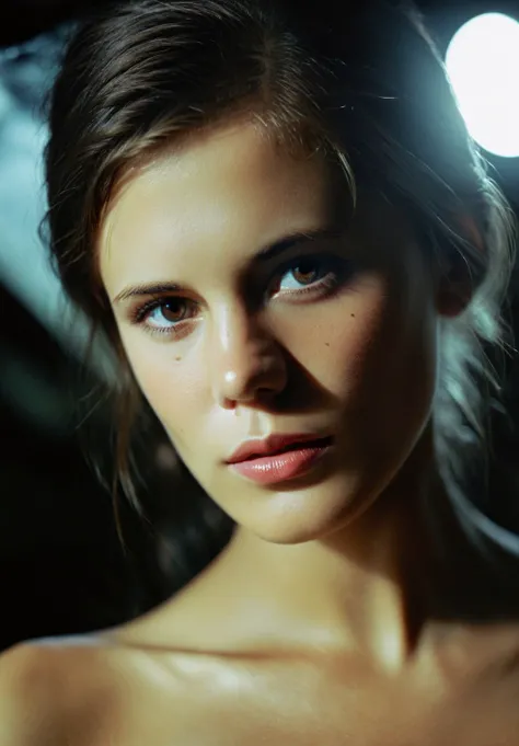 cinematic film still  <lora:LittleCaprice_SDXL_v1.0:1> 
incredibly resolute and sharp focus stacking effect, 
Ohwx woman, photographed by Deborah Turbeville. Dramatic color contrastive portrait, reminiscent of the timeless elegance found in Turbevilles wor...