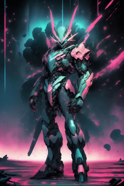 (Filtered Photo:1.3) of (Graphic novel:1.3) <lora:Mecha warrior Mecha_20230621092507:0.85> Mecha warrior, Mecha, glow, glowing, clouds, colorful,Highly Detailed,(Polychromatic:1.3)