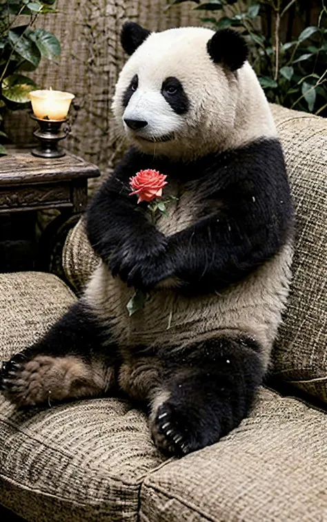 Internet celebrity panda-Hehua