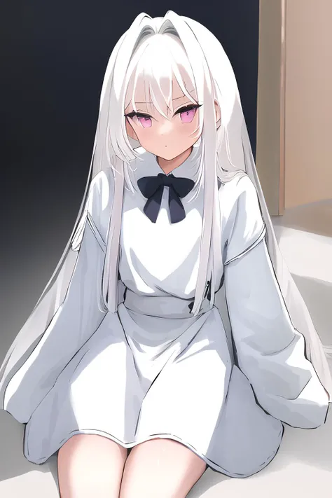 <lora:Mimi.Mix:1>masterpiece,best quality,1girl,(white hair: 0.4)