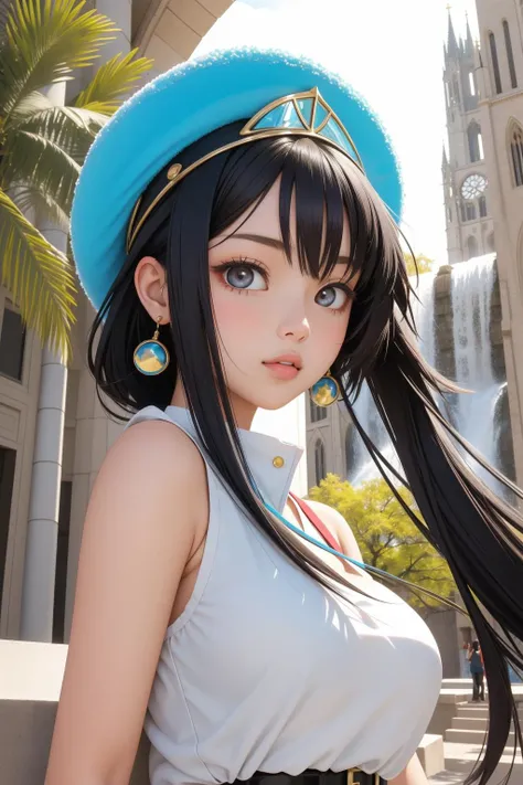 1girl, artistic Flat 2D Art, Cleancore, gorgeous, extreme close-up shot of a thin [Han Dynasty:Singaporean:16] ([Haruko:Aaliyah:1]:1.3) , Haruko is very Deafening and Tropical, - Dwarf hybrid, she is feeling very disappointed, she is Laying at a Cologne Ca...