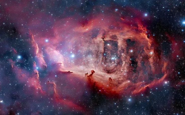 the nebula is shown in this image