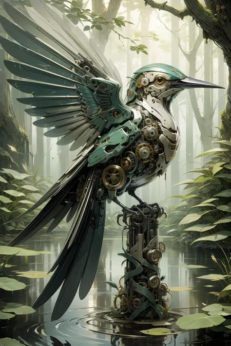 mechanical bird