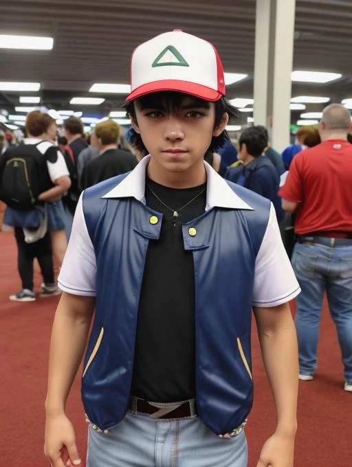 UnOfficial Ash Ketchum[OG Look] (サトシ) - Pokemon (ポケモン)