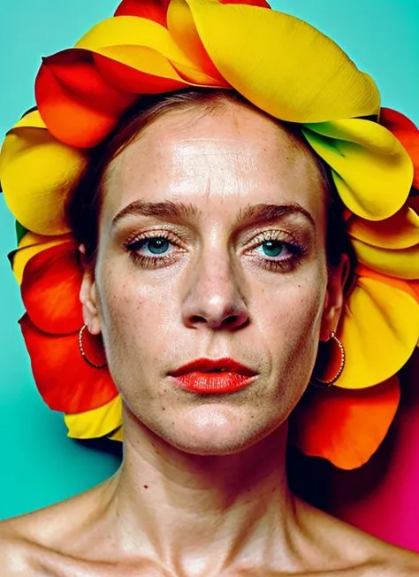 portrait of sks woman in Rio de Janeiro, at the Sugarloaf Mountain, by Flora Borsi, style by Flora Borsi, bold, bright colours, ((Flora Borsi)), by Michael Kenna, <lora:locon_chloesevigny_v1_from_v1_64_32:1>