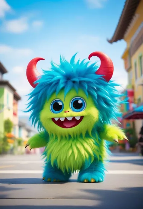 masterpiece, best quality, the cutest monster in the world