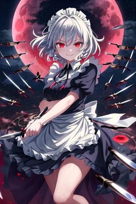 izayoi_sakuya/いざよいさくや/十六夜咲夜/이자요이사쿠야 (Touhou)