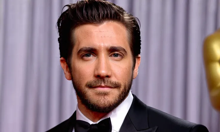 a close up of a man in a tuxedo and bow tie