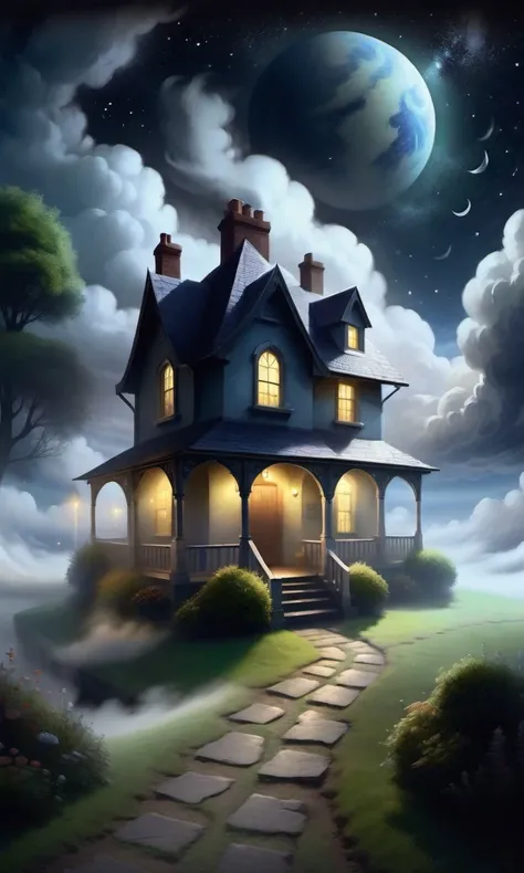 {"prompt": "Home is behind, the world ahead And there are many paths to tread Thru shadow, to the edge of night Until the stars are all alight Mist and shadow, cloud and shade All shall fade, all shall fade", "negative_prompt": "", "seed": 1450782789, "use...
