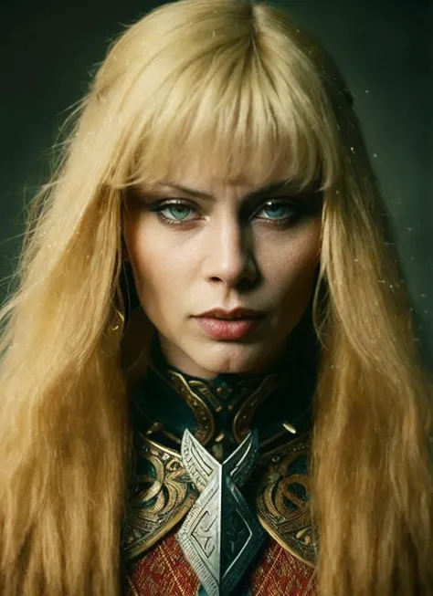 A stunning intricate full color portrait of (sks woman:1) as (viking warrior), (barbarian),  epic character composition, by ilya kuvshinov, alessio albi, nina masic, sharp focus, natural lighting, subsurface scattering, f2, 35mm, film grain, <lora:locon_iz...