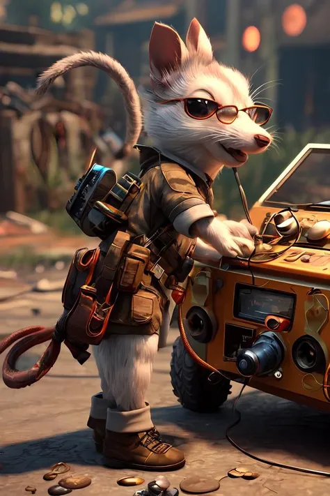 stuart little,electronics, motors, wires, buttons, lcd, artstation trending, unreal engine 5 <lora:add_detail:0.5> <lora:more_details:0.25> <lora:FantasyWorldV1:0.25>