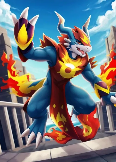 Flamedramon - Digimon Adventure